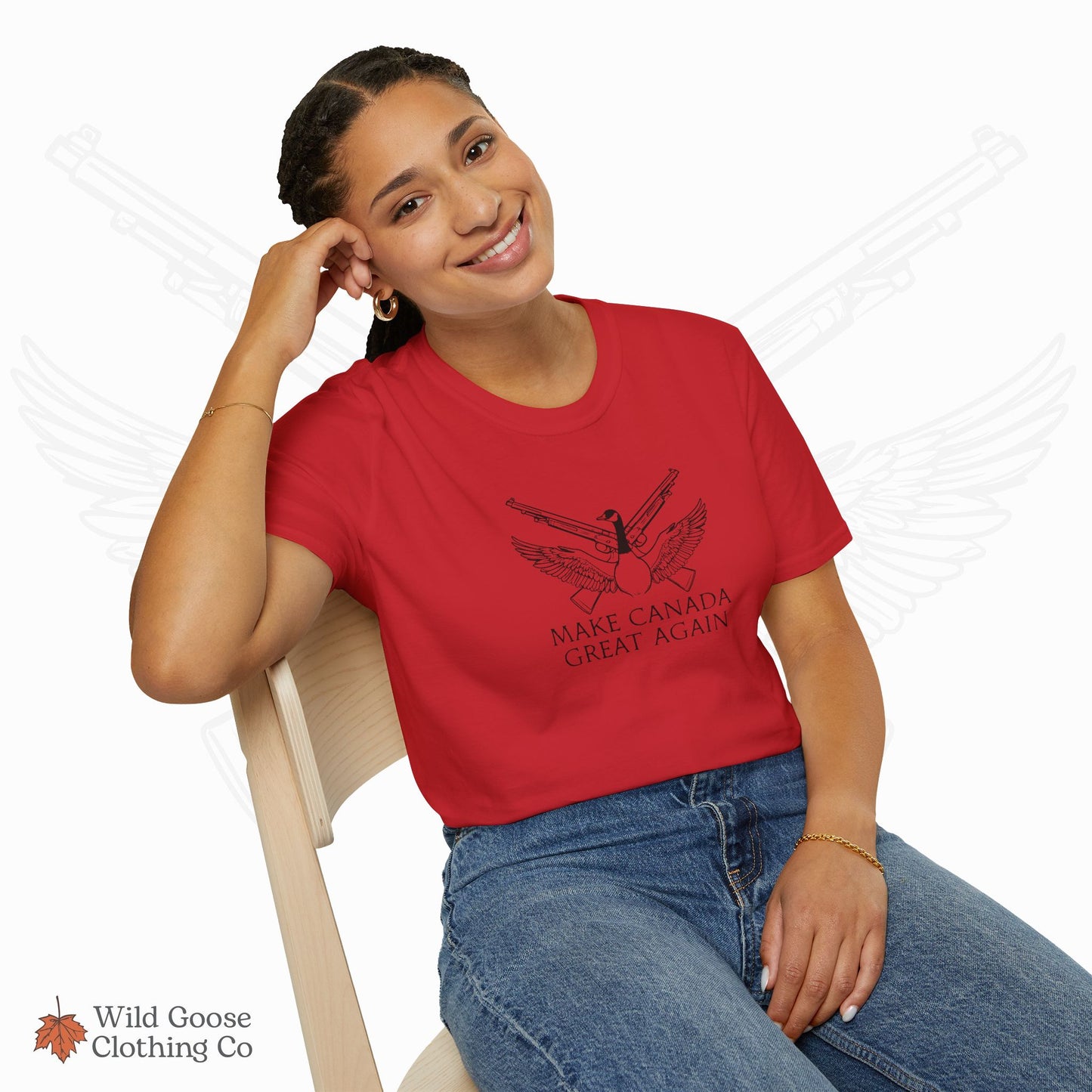 Unisex Softstyle T-Shirt - Make Canada Great Again Tee