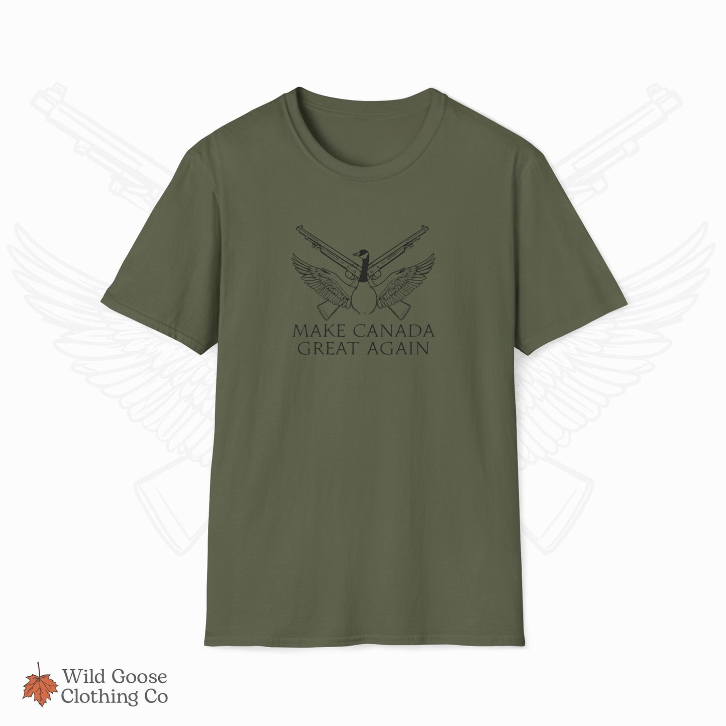 Unisex Softstyle T-Shirt - Make Canada Great Again Tee