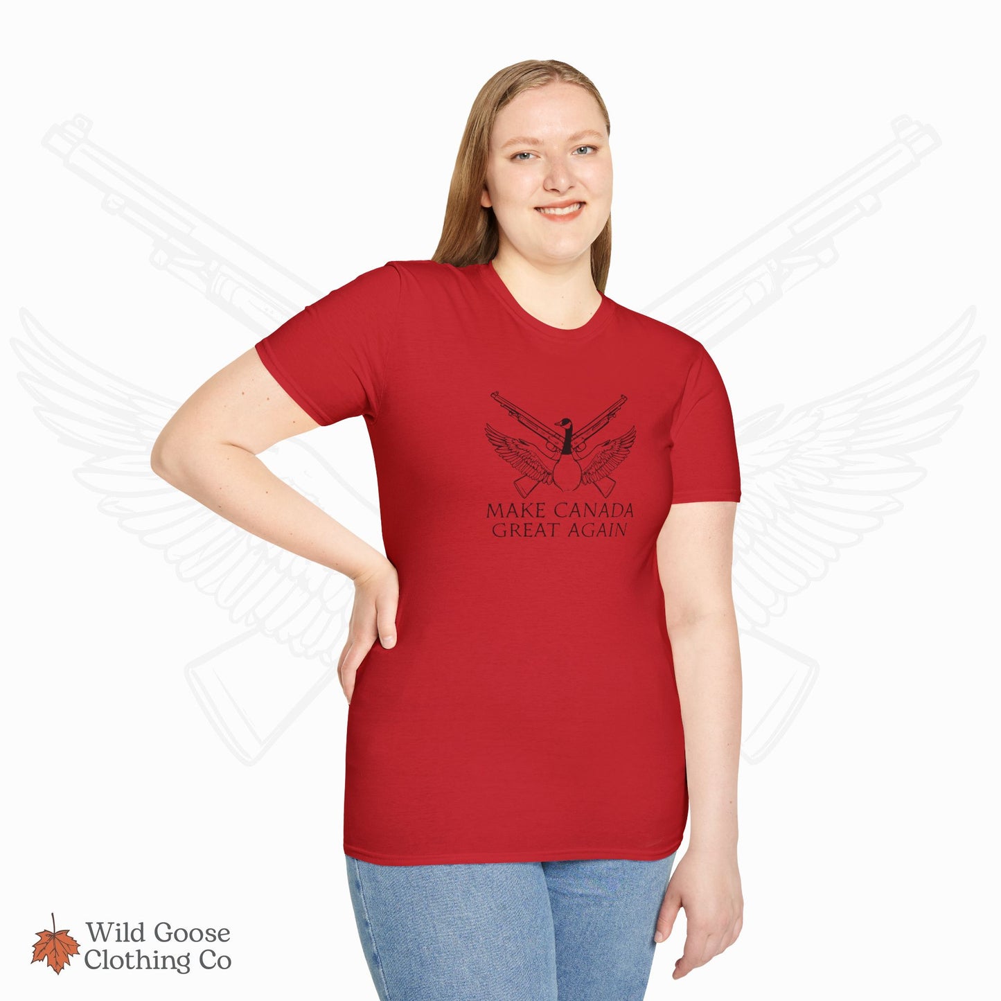 Unisex Softstyle T-Shirt - Make Canada Great Again Tee