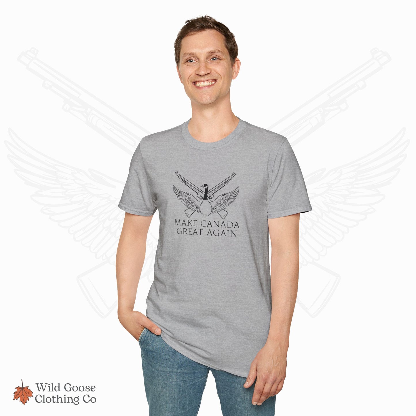 Unisex Softstyle T-Shirt - Make Canada Great Again Tee