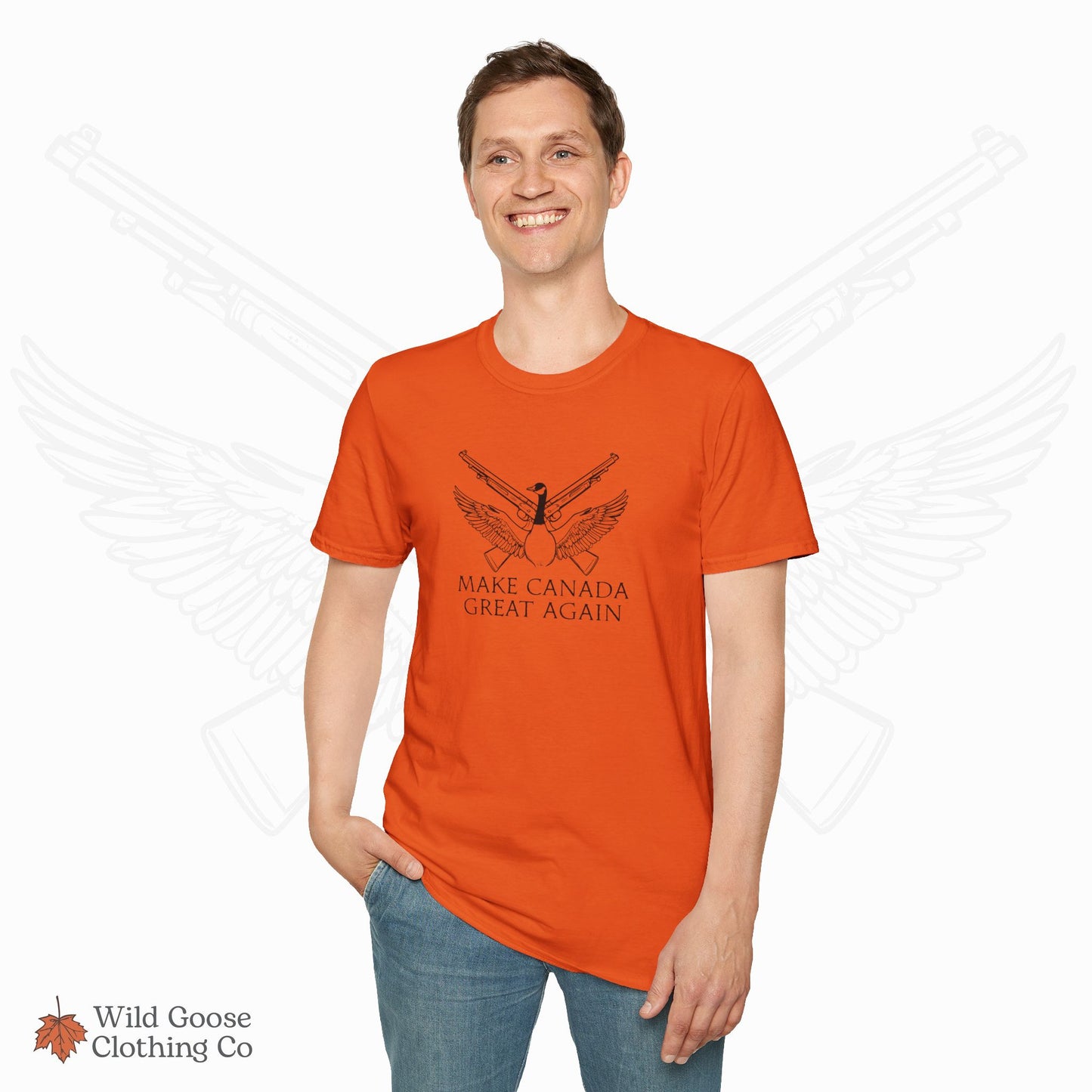 Unisex Softstyle T-Shirt - Make Canada Great Again Tee