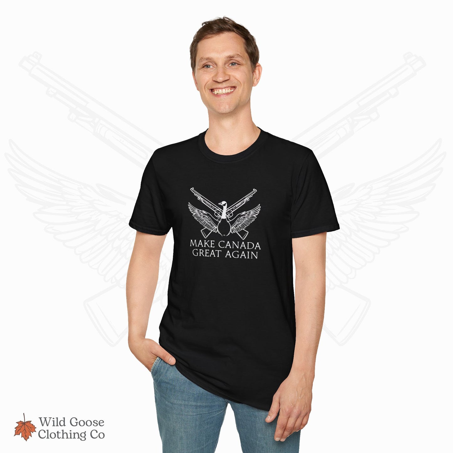 Unisex Softstyle T-Shirt - Make Canada Great Again Tee