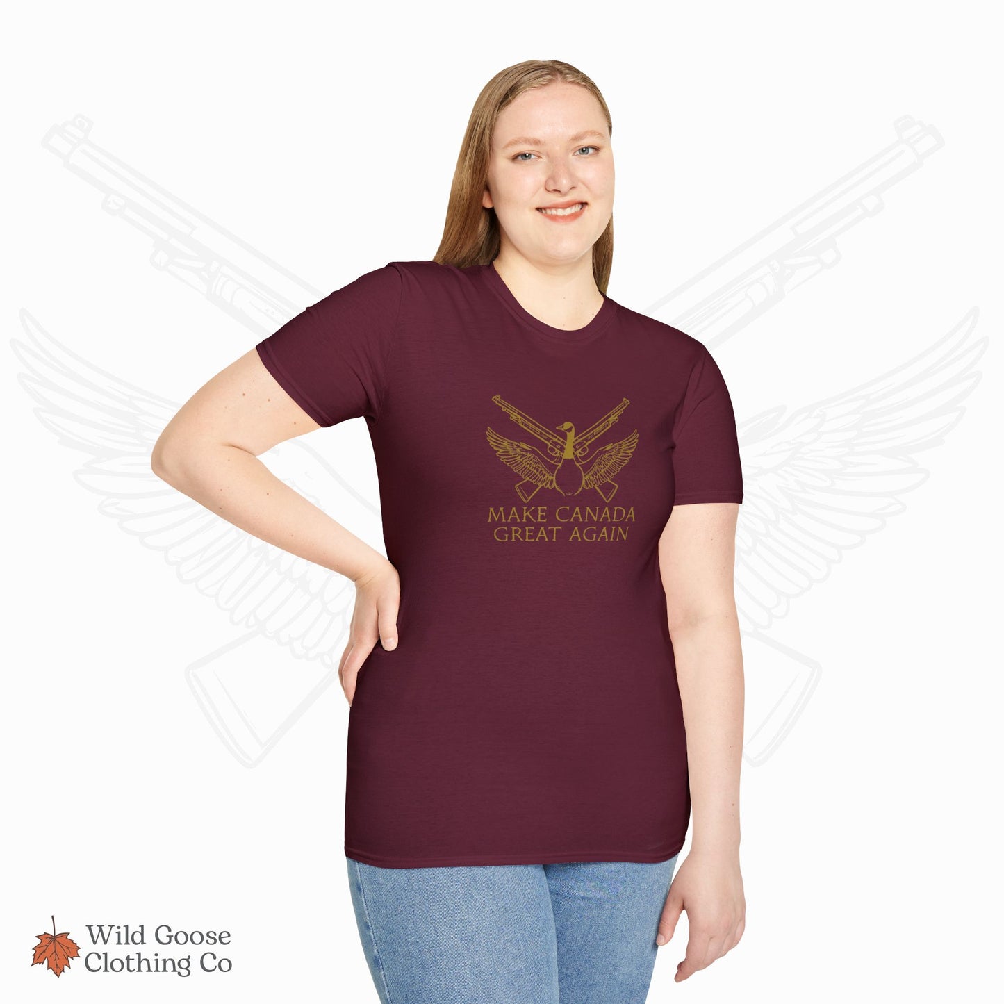 Unisex Softstyle T-Shirt - Make Canada Great Again Tee