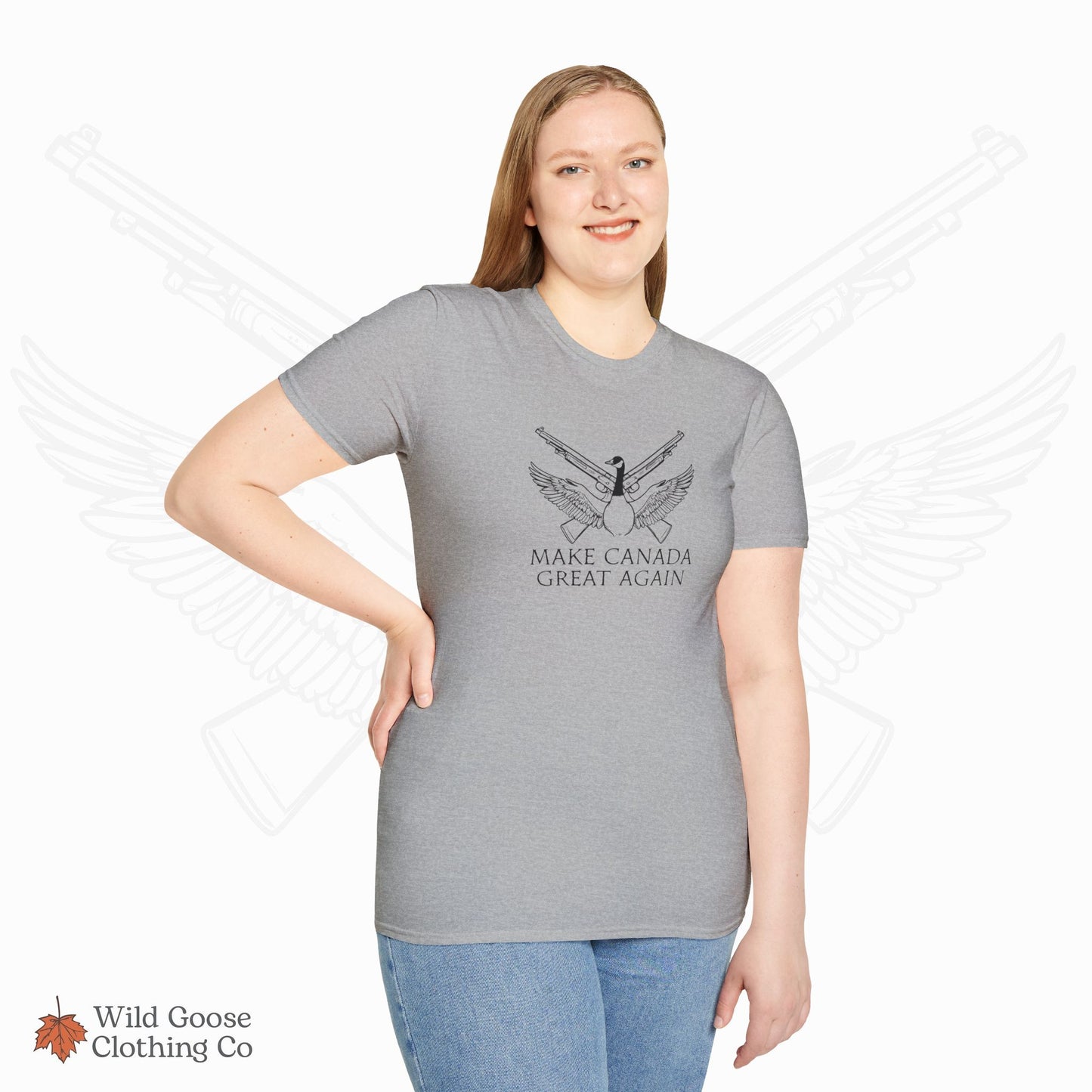 Unisex Softstyle T-Shirt - Make Canada Great Again Tee