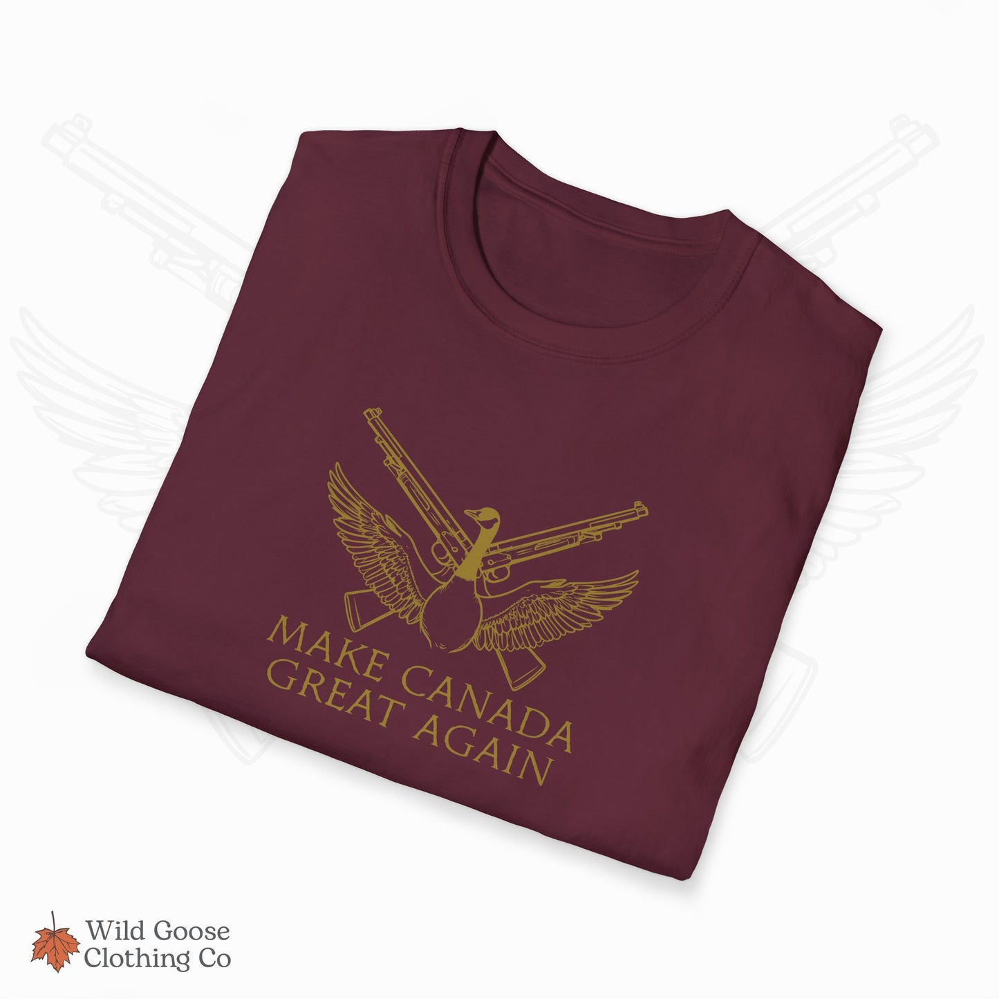 Unisex Softstyle T-Shirt - Make Canada Great Again Tee