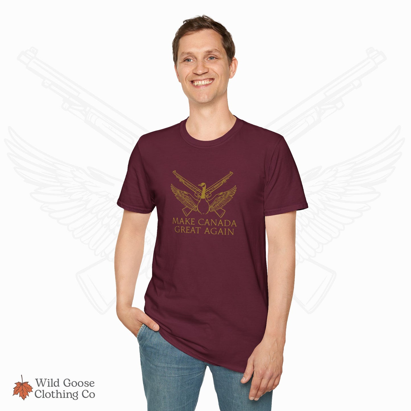 Unisex Softstyle T-Shirt - Make Canada Great Again Tee