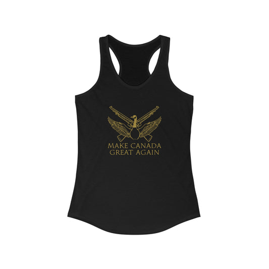 Make Canada Great Again Racerback Tank Top