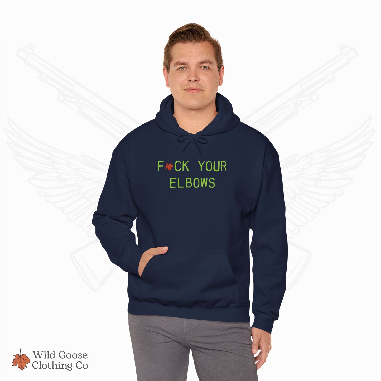 F*CK YOUR ELBOWS - Hoodie