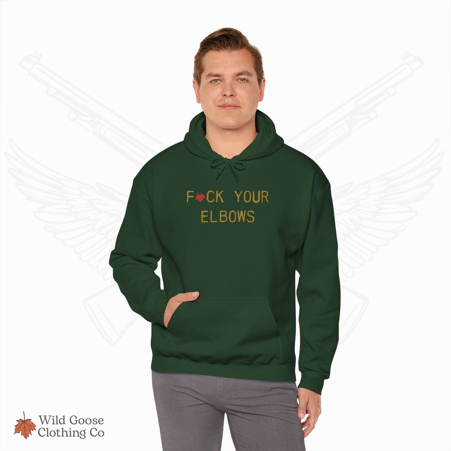 F*CK YOUR ELBOWS - Hoodie