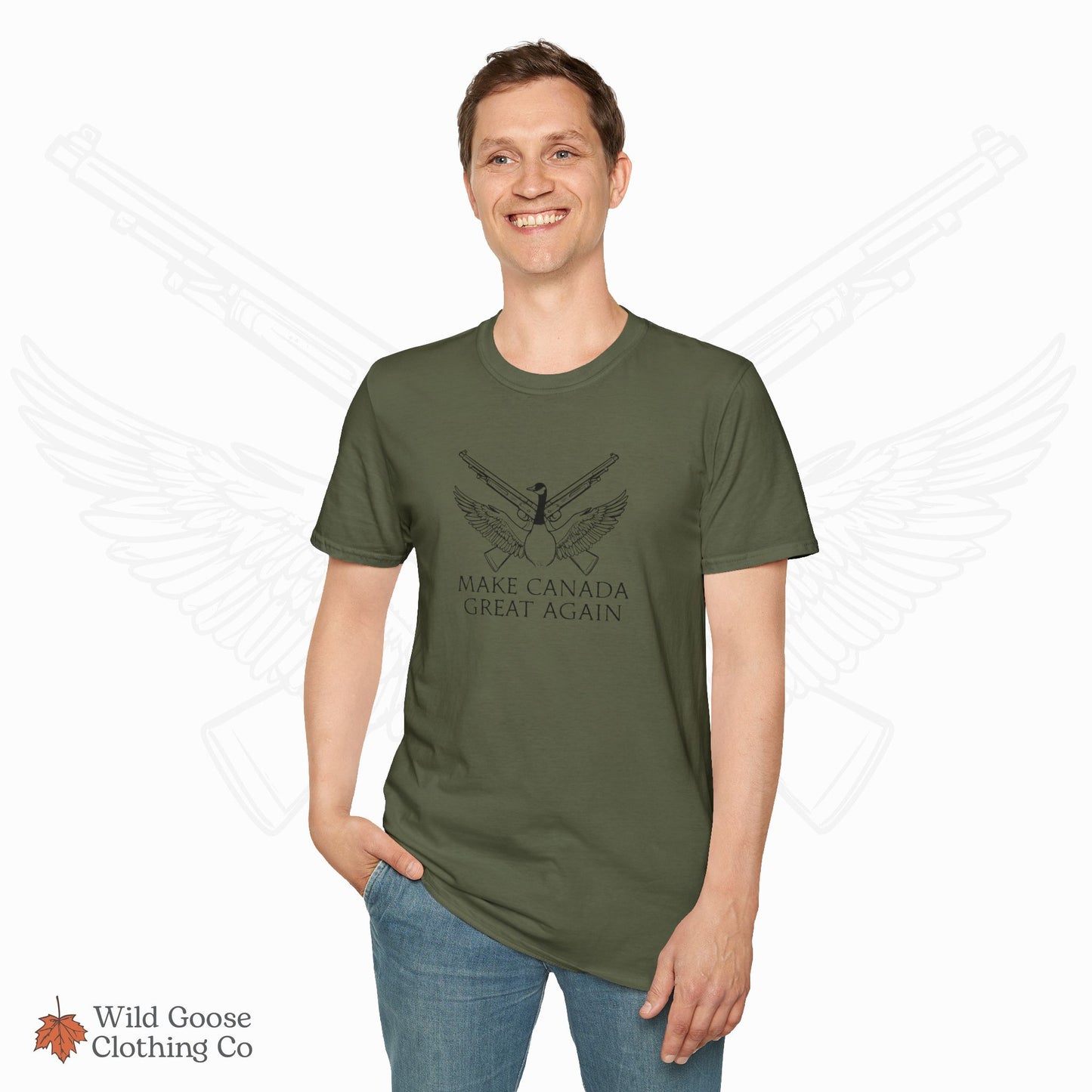 Unisex Softstyle T-Shirt - Make Canada Great Again Tee