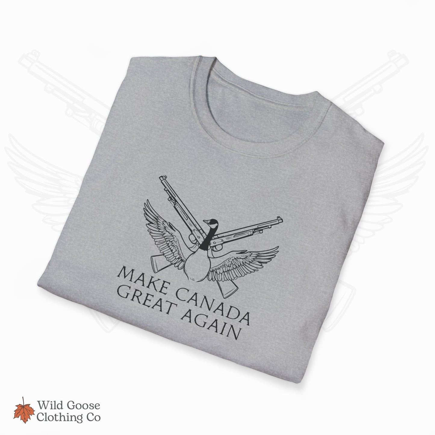 Unisex Softstyle T-Shirt - Make Canada Great Again Tee