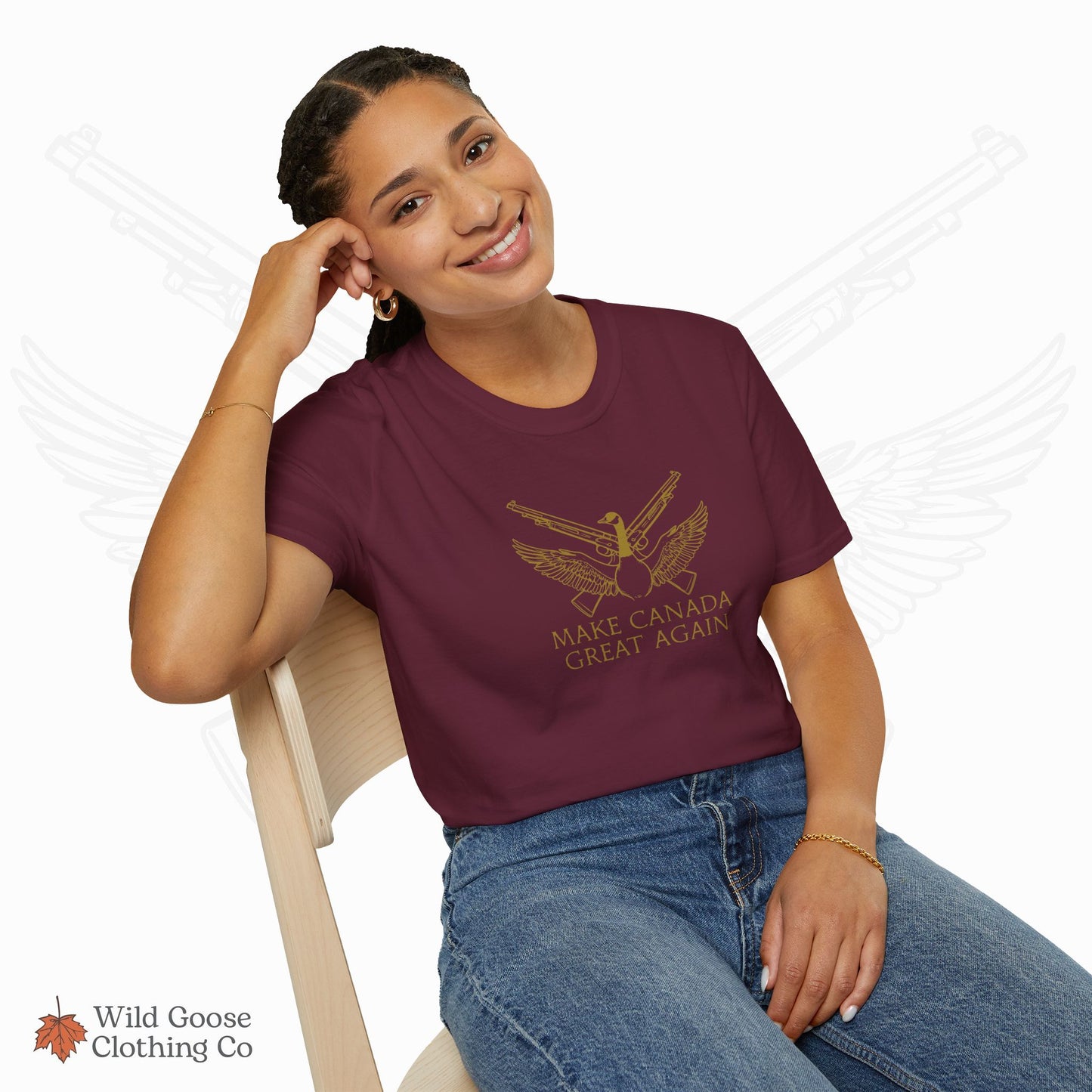 Unisex Softstyle T-Shirt - Make Canada Great Again Tee