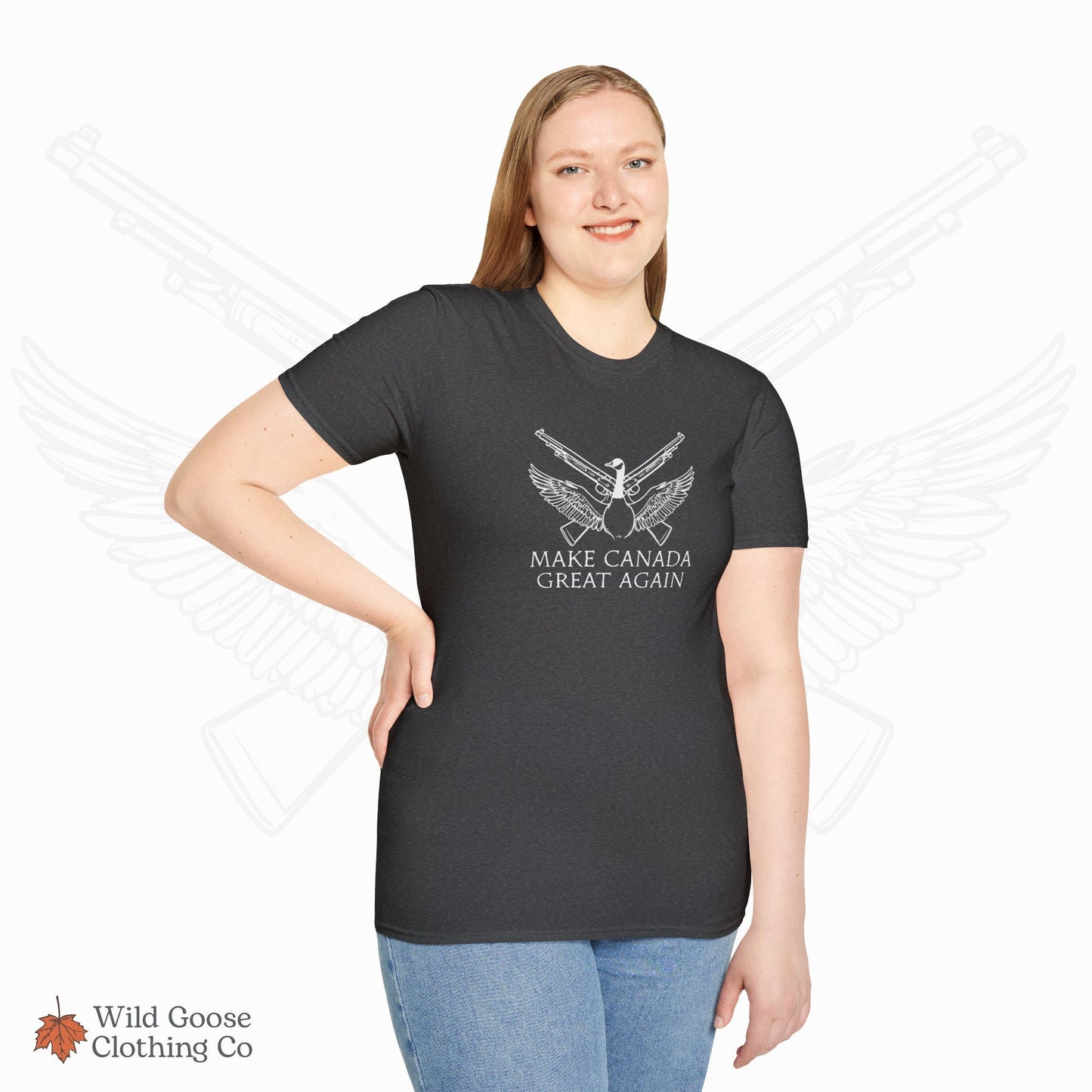 Unisex Softstyle T-Shirt - Make Canada Great Again Tee