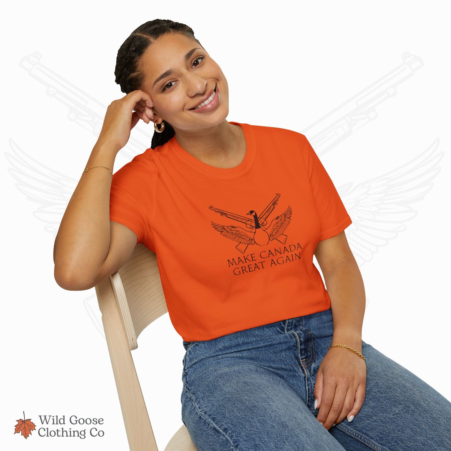 Unisex Softstyle T-Shirt - Make Canada Great Again Tee