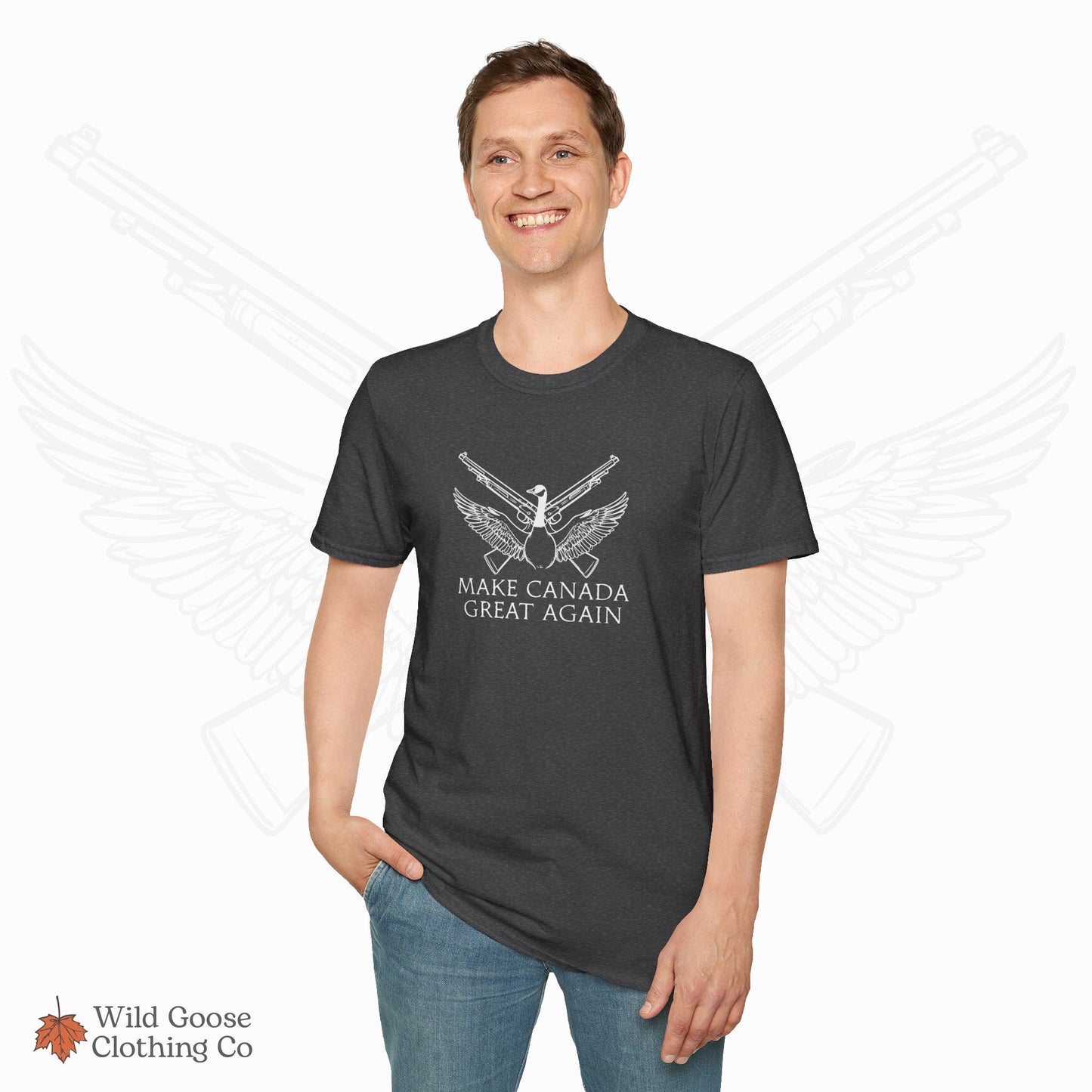 Unisex Softstyle T-Shirt - Make Canada Great Again Tee