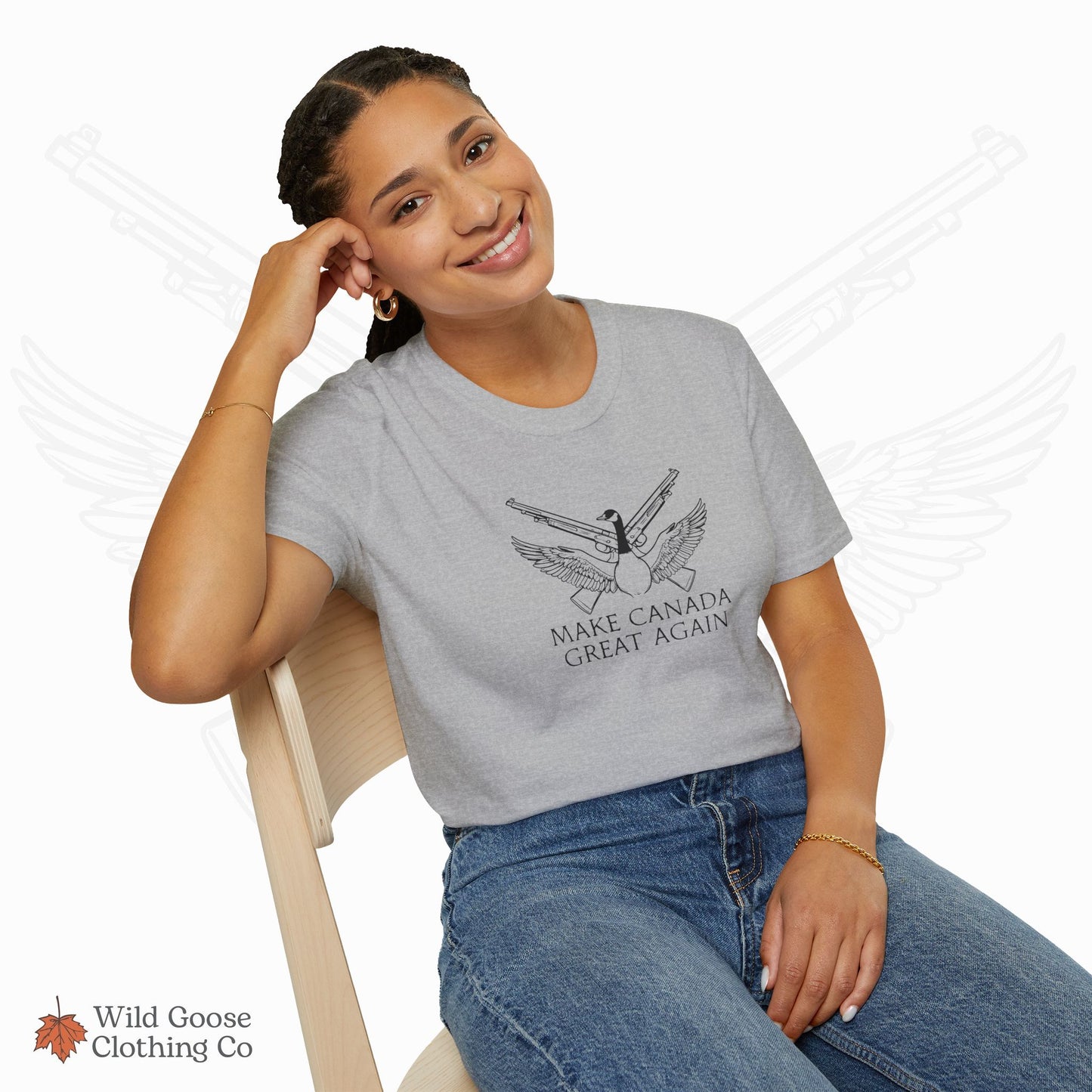 Unisex Softstyle T-Shirt - Make Canada Great Again Tee