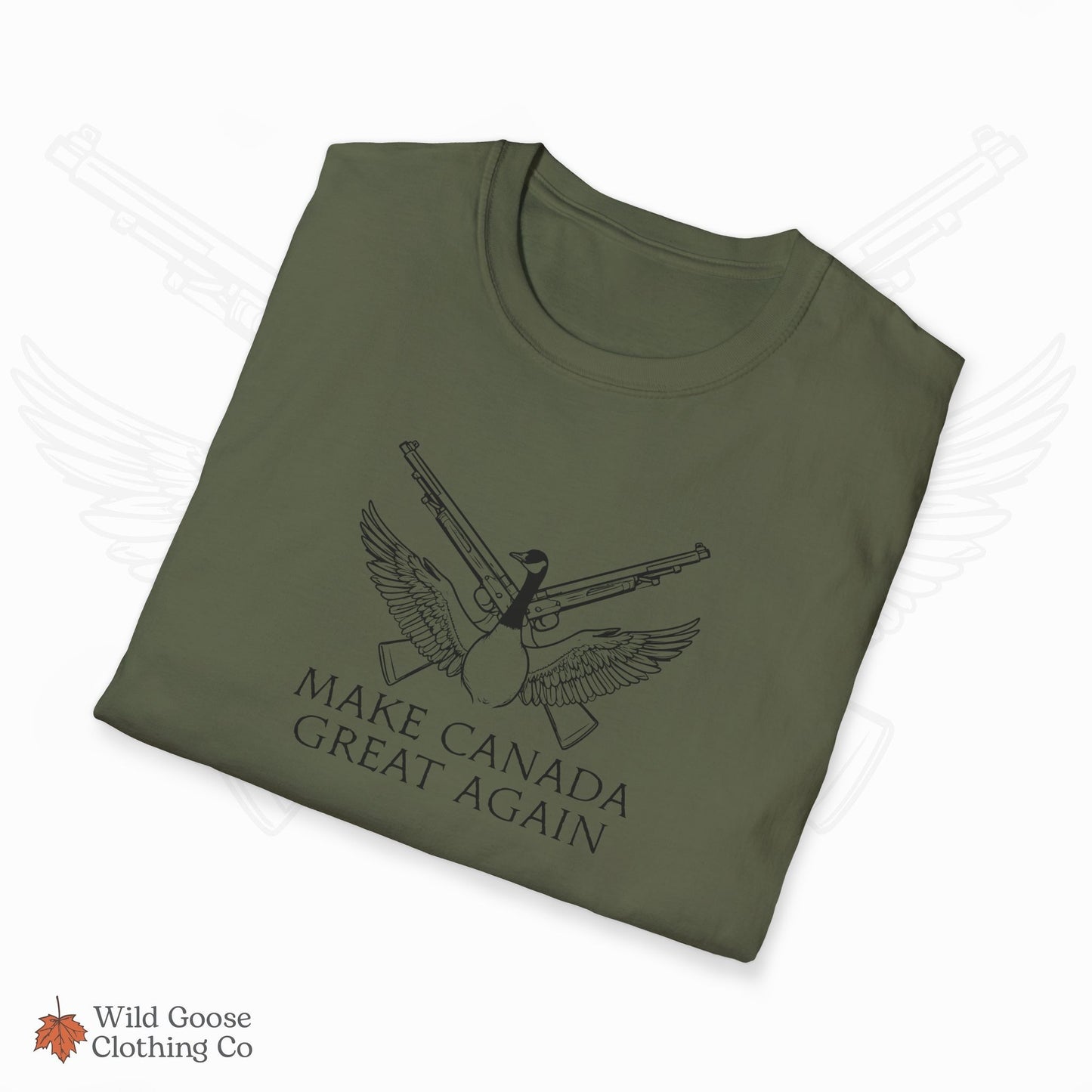 Unisex Softstyle T-Shirt - Make Canada Great Again Tee