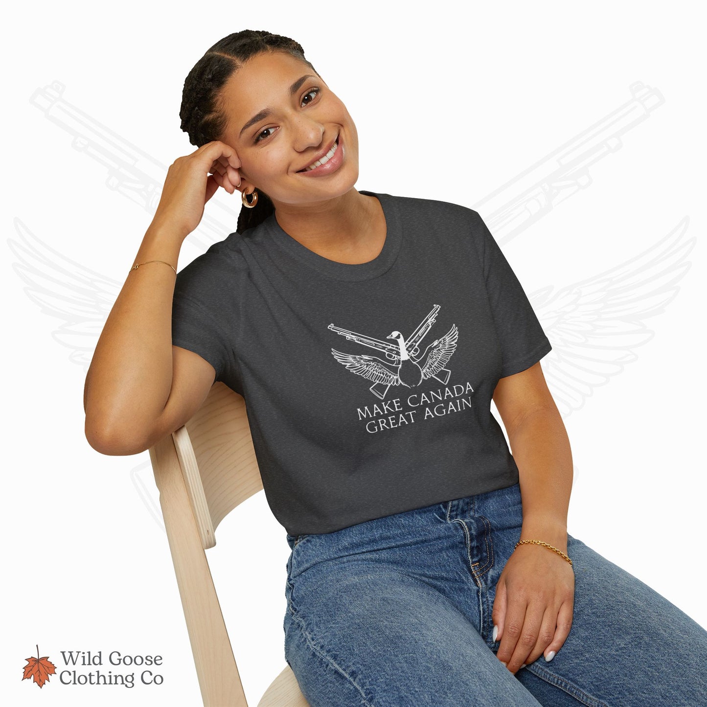 Unisex Softstyle T-Shirt - Make Canada Great Again Tee