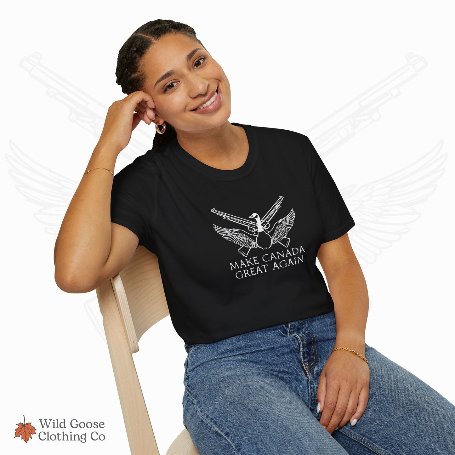 Unisex Softstyle T-Shirt - Make Canada Great Again Tee