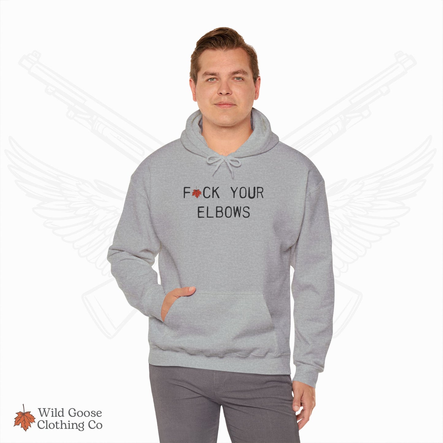 F*CK YOUR ELBOWS - Hoodie