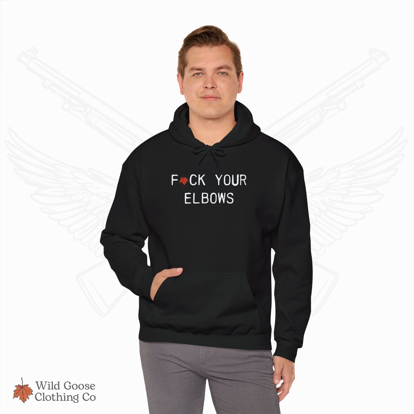 F*CK YOUR ELBOWS - Hoodie