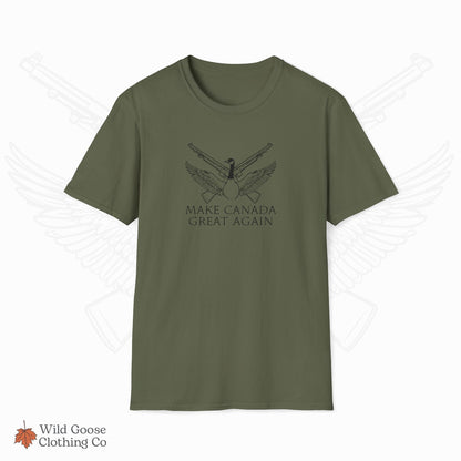 Unisex Softstyle T-Shirt - Make Canada Great Again Tee