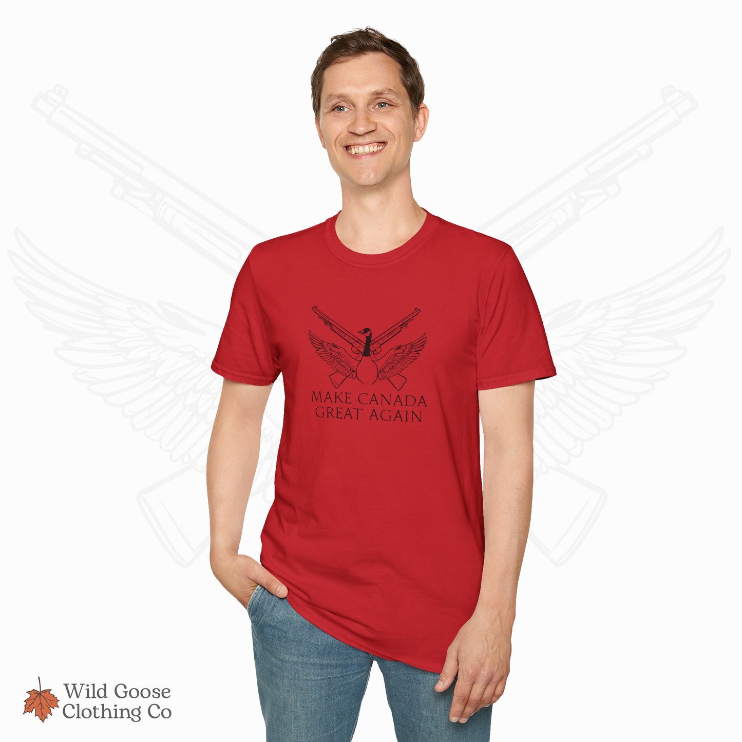 Unisex Softstyle T-Shirt - Make Canada Great Again Tee