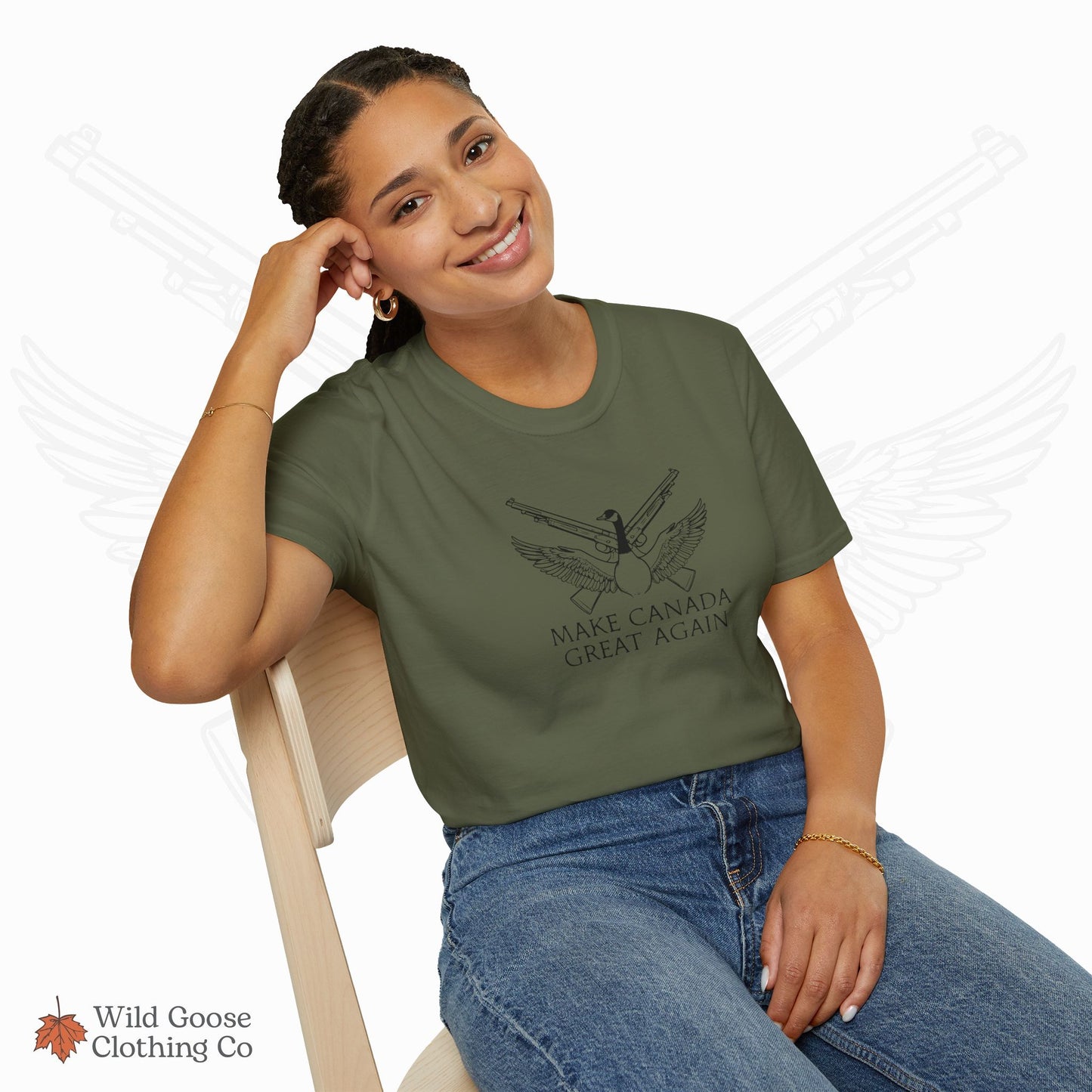 Unisex Softstyle T-Shirt - Make Canada Great Again Tee