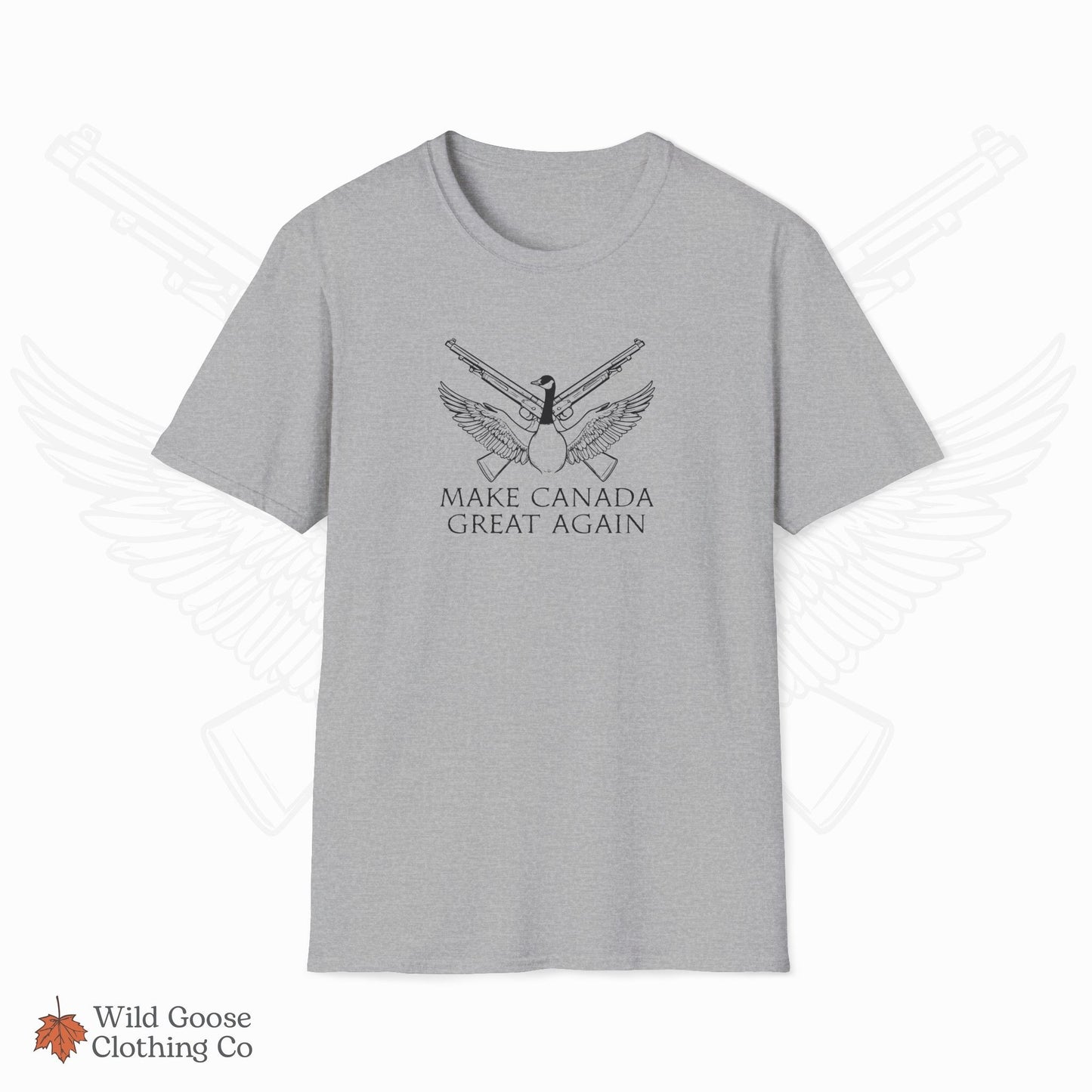 Unisex Softstyle T-Shirt - Make Canada Great Again Tee