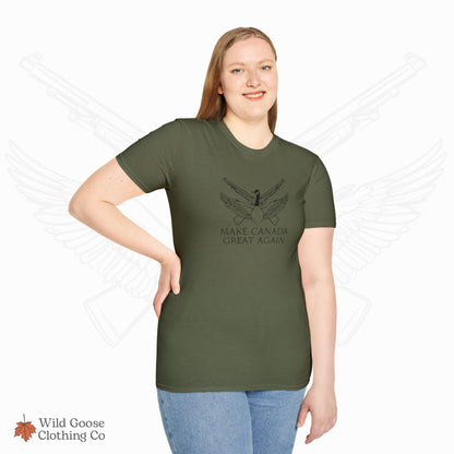 Unisex Softstyle T-Shirt - Make Canada Great Again Tee