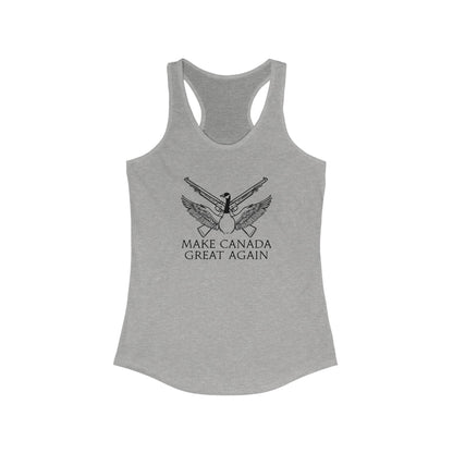Make Canada Great Again Racerback Tank Top