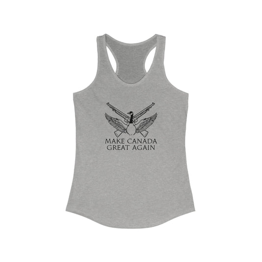 Make Canada Great Again Racerback Tank Top